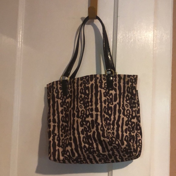 Coach Animal Print Tote - Picture 6 of 10